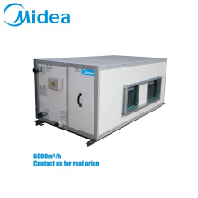Midea air handling unit 380-415V-3Ph-50Hz 34.1kw 6000cfm return air condition suspended type modular air handling unit